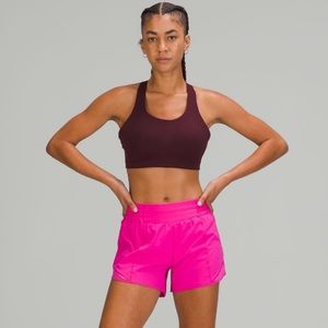 Lululemon AirSupport Bra High Support for C–D Cups - red merlot
